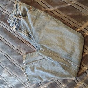 AE Crossover Mom Jeans 0